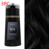 Hair Dyeing Hair Care Shampoo 3-in-1 Natural Fast White Hair Dyed Black Hair.