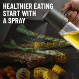Kitchen Glass Oil Sprayer Bottle Olive Oil Sprayer Mister Spray Oil