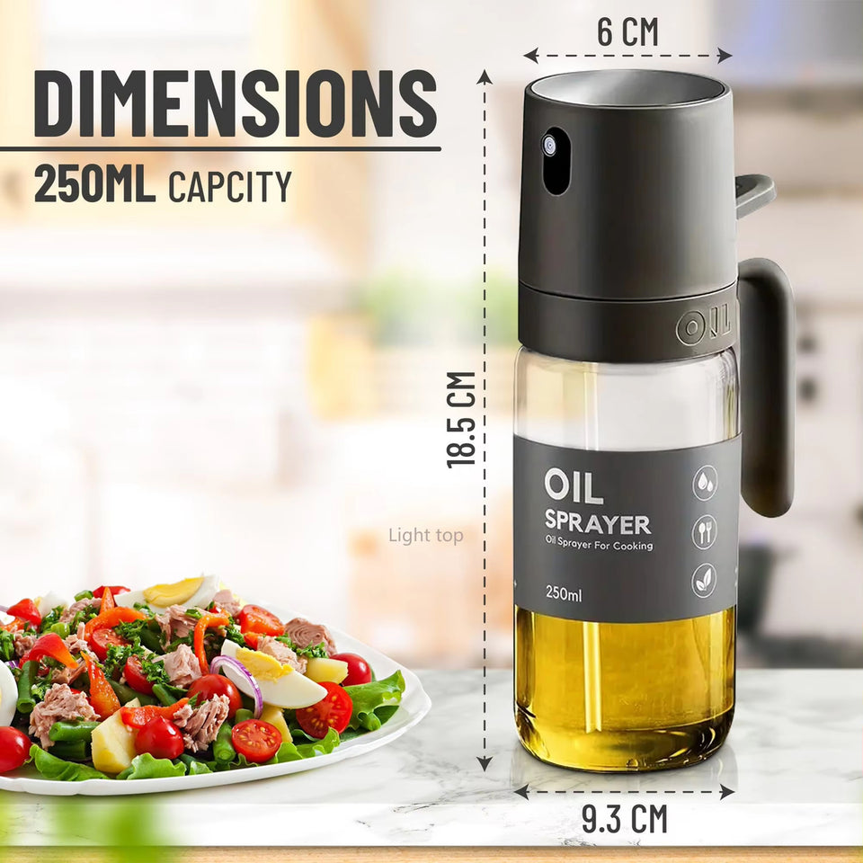 Kitchen Glass Oil Sprayer Bottle Olive Oil Sprayer Mister Spray Oil