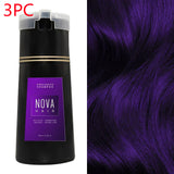 Hair Dyeing Hair Care Shampoo 3-in-1 Natural Fast White Hair Dyed Black Hair
