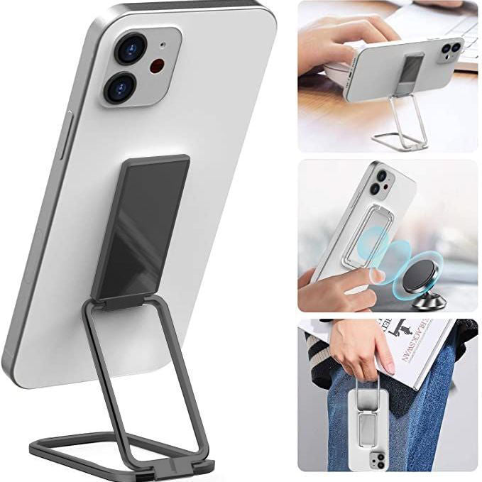 Foldable Mobile Phone Holder Ring Buckle Retractable Desktop CellPhone Stand Car Magnetic Bracket Office Accessories.