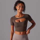 Fitness Double Layer Yoga Clothing Top Women.