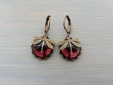 Fashion Jewelry Women's Earrings Hanging Vintage Dragonfly Pendant Earring Boho Chakra