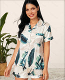 Household Clothing Pajama Set For Women.