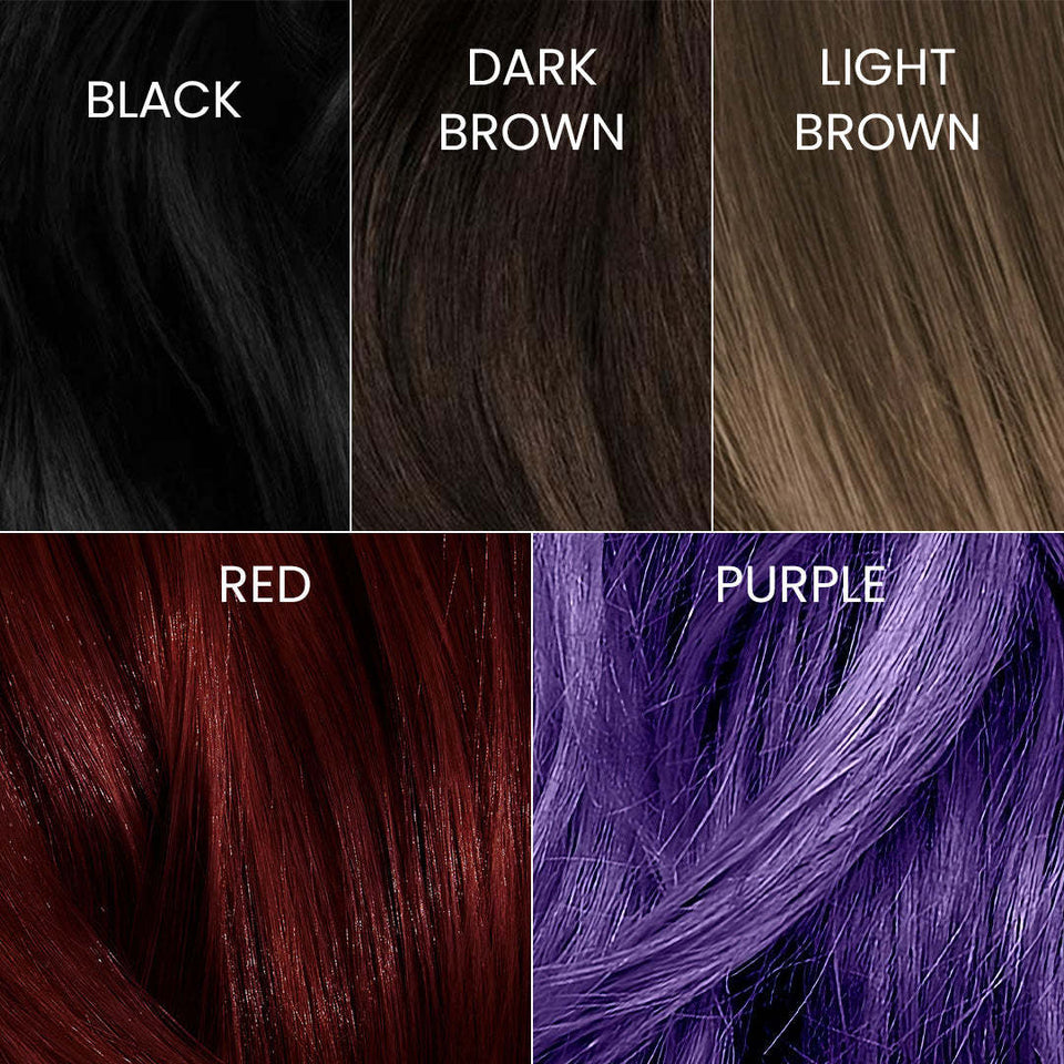 Hair Dyeing Hair Care Shampoo 3-in-1 Natural Fast White Hair Dyed Black Hair.