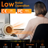 1Pc 380W Space Heater With 30 Degree Tilting Angle 3S Fast Heating Portable Desktop Electric