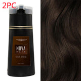 Hair Dyeing Hair Care Shampoo 3-in-1 Natural Fast White Hair Dyed Black Hair.