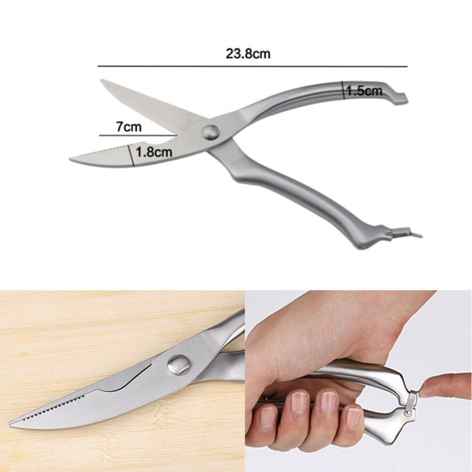 Knives Kitchen Shears Stainless Steel Poultry Fish Chicken Bone Scissors Kitchen