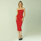 Sleeveless Wrapped Chest Long Beach Dress Women's Clothing Summer.
