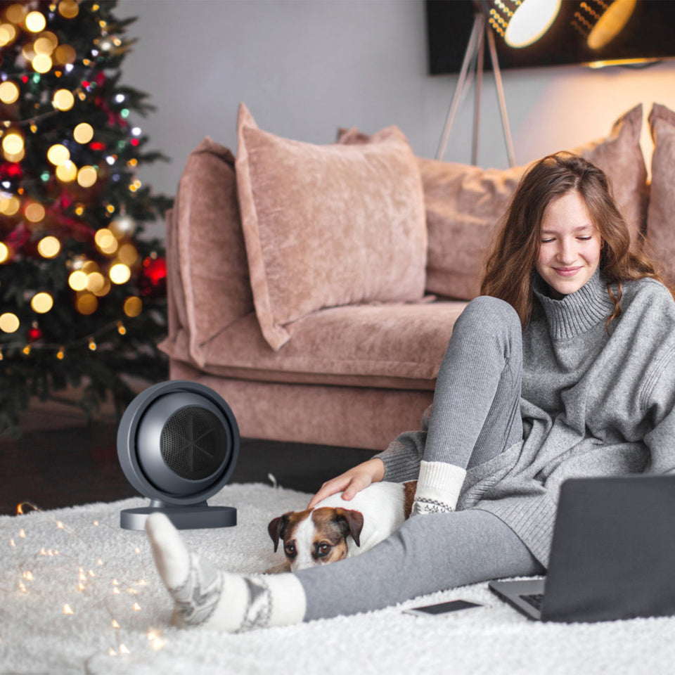 1Pc 380W Space Heater With 30 Degree Tilting Angle 3S Fast Heating Portable Desktop Electric