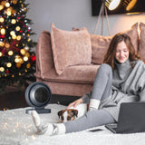 1Pc 380W Space Heater With 30 Degree Tilting Angle 3S Fast Heating Portable Desktop Electric